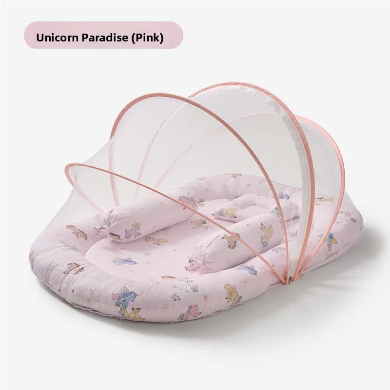 Moustiquaire pour lit bébé – Lit d'appoint nomade avec moustiquaire