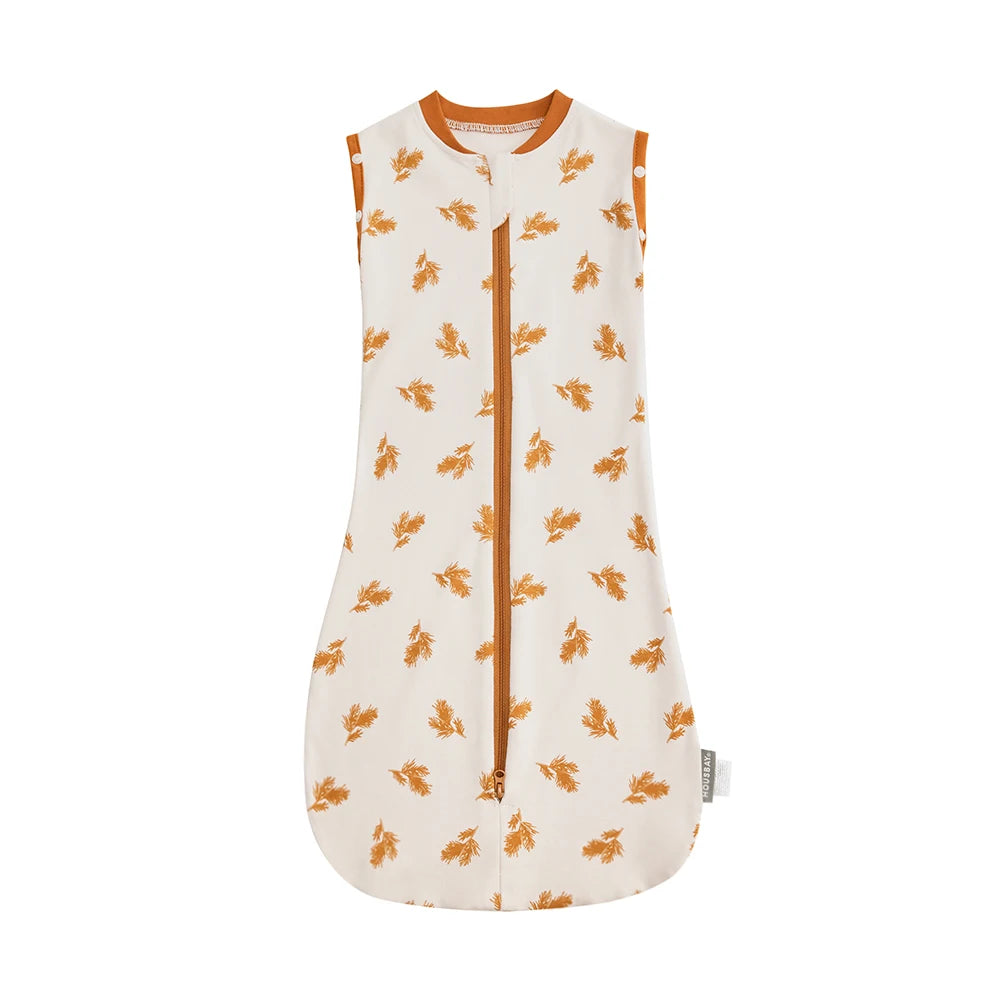 Gigoteuse ete bebe en coton à motifs nature