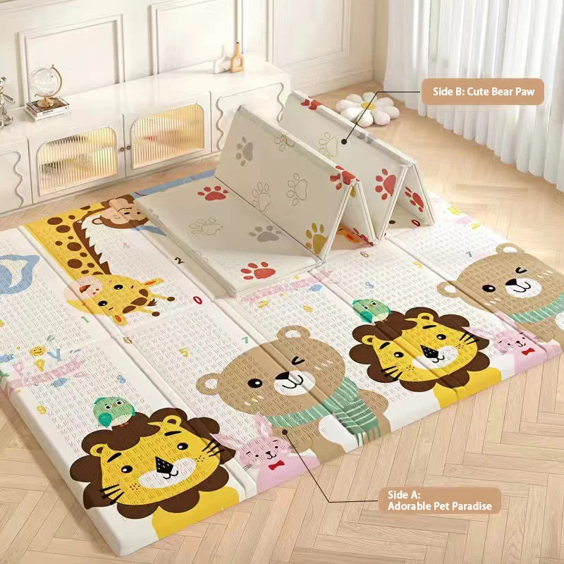 Tapis d’éveil bébé pliable double face en mousse XPE (Copie)