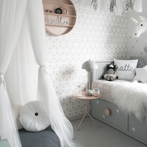 CIEL DE LIT BÉBÉ | BestBabyBedCanopy™ - Palais des petits