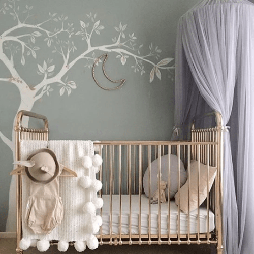 CIEL DE LIT BÉBÉ | BestBabyBedCanopy™ - Palais des petits