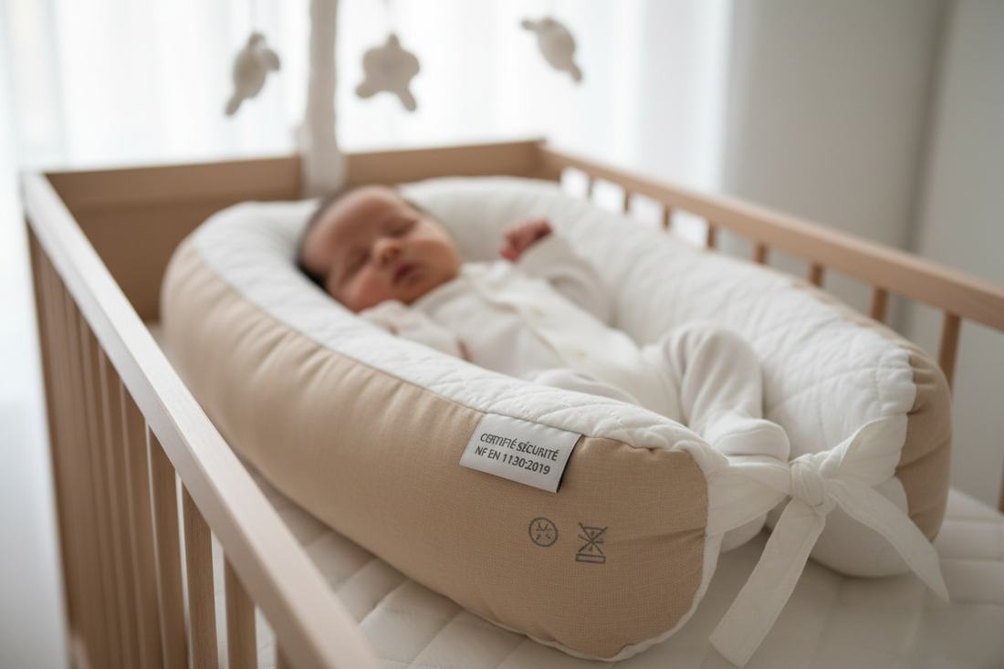Réducteur de lit bébé : le cocon sensoriel pour un nourrisson apaisé