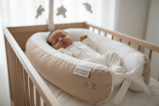 Réducteur de lit bébé : le cocon sensoriel pour un nourrisson apaisé - Palais des petits
