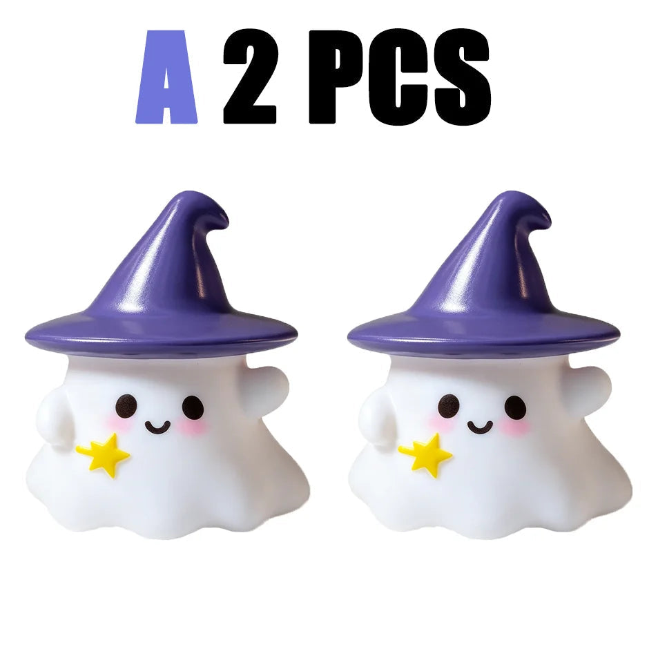 Veilleuse chapeau sorcière Halloween 2 PCS