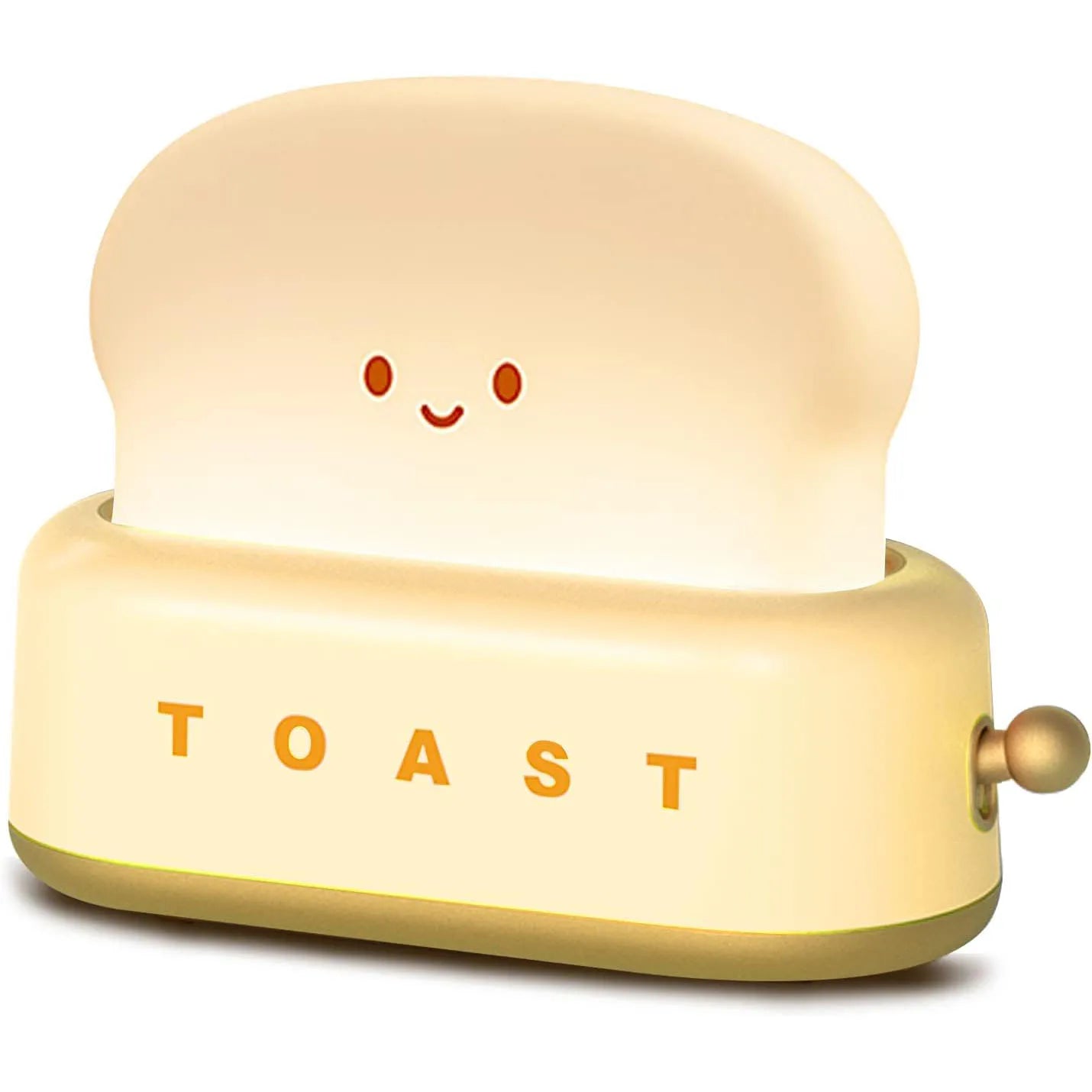Veilleuse Bébé Lit LED Pain Kawaii – Lampe Veilleuse Bébé Lit Rechargeable avec Minuterie