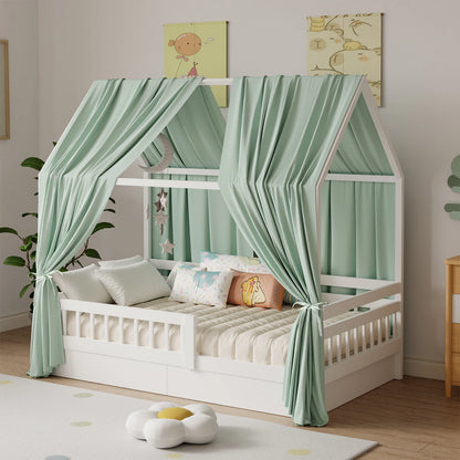 Ciel de lit bébé pour lit superposé, lot de 2