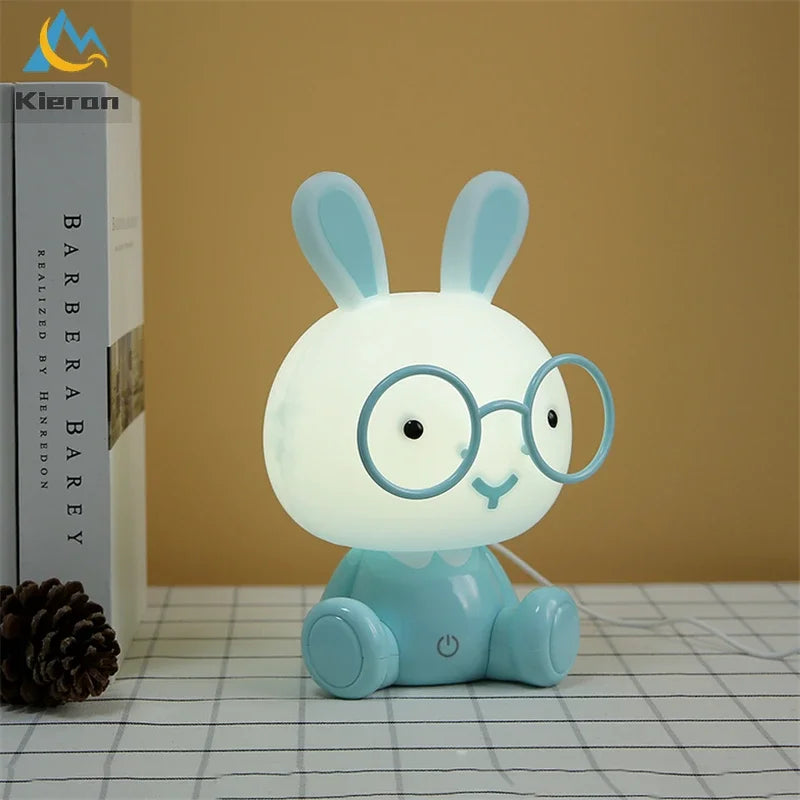 Veilleuse Lumineuse Bebe Lapin LED – Tactile & Dimmable | Palais des petits
