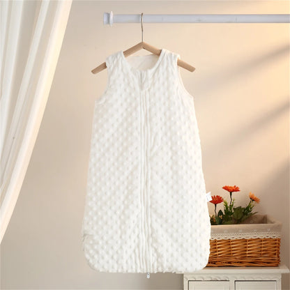 Gigoteuse hiver bébé en polaire – Blanc ou bleu marine