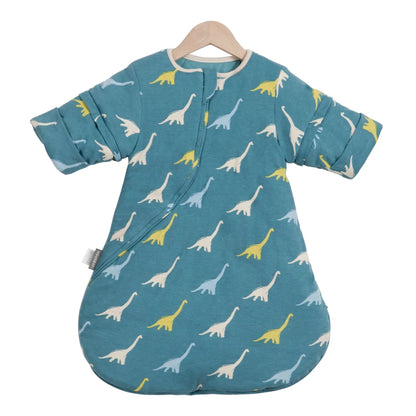 Gigoteuse bébé hiver à manches amovibles – Renard et dinosaure