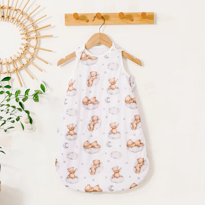 Gigoteuse bébé hiver en jersey doux à motifs