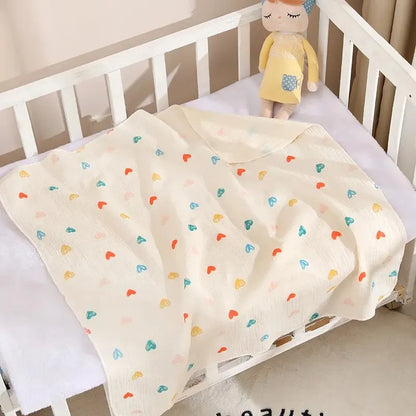Couverture bébé en coton 80 × 80 cm