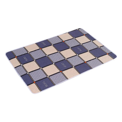 Matelas à langer lavable à motifs 80 × 120 cm