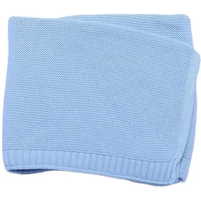 Couverture personnalisée bébé en coton avec prénom brodé
