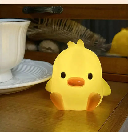 Cute Duck Night Lamps animal Nightlights Desktop Ornament Decorative Table Lights for Bedroom Bedside Sleeping Lamp