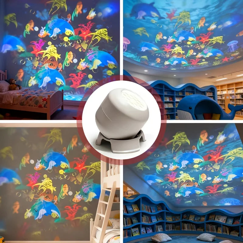 Projecteur ciel étoilé pour bébé et enfant rotatif 360°
