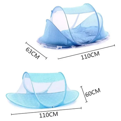 Ciel de lit bebe moustiquaire pliable