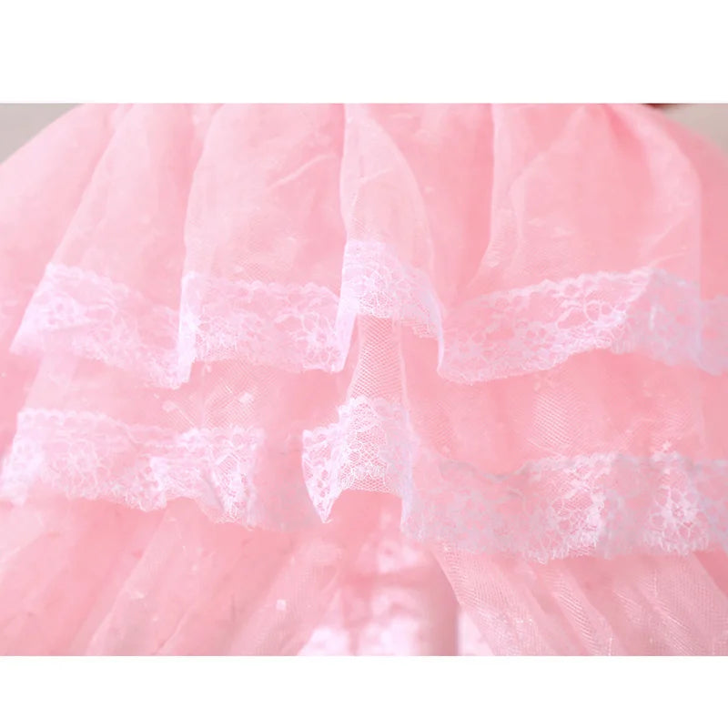 Ciel de lit bébé moustiquaire sans support – Rose, bleu ou blanc