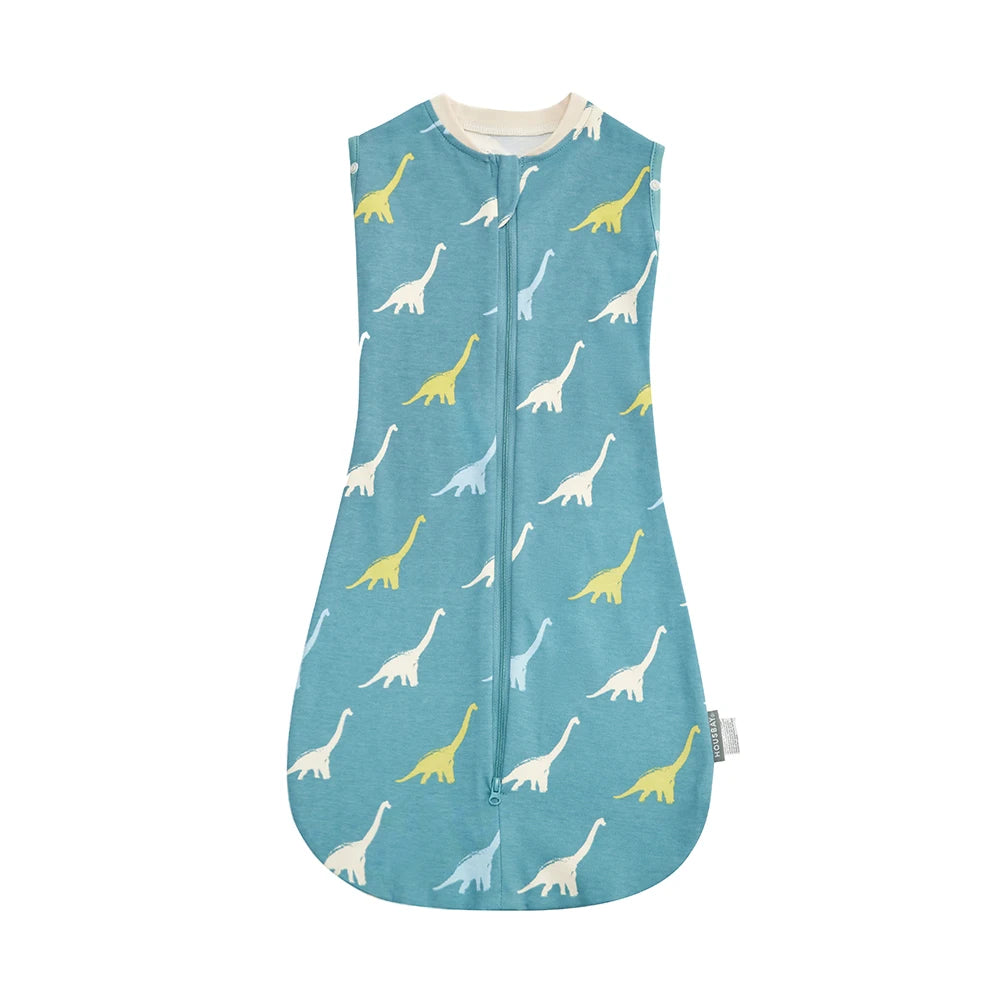 Gigoteuse ete bebe en coton, fleurs et dinosaures