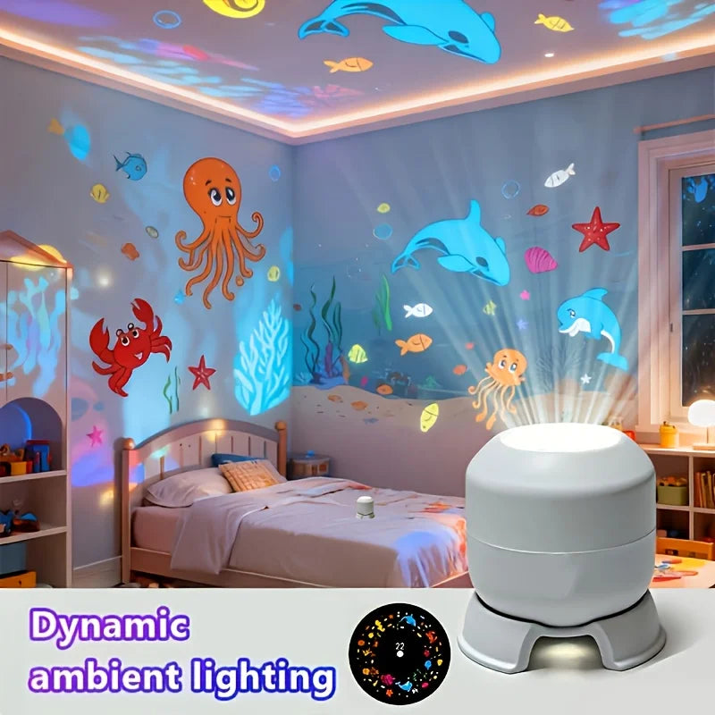 Projecteur ciel étoilé pour bébé et enfant rotatif 360°