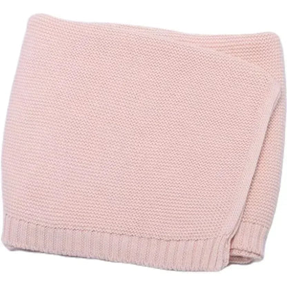 Couverture personnalisée bébé en coton avec prénom brodé