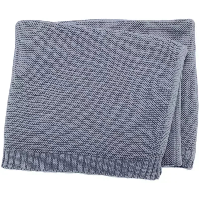 Couverture personnalisée bébé en coton avec prénom