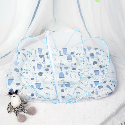 Moustiquaire pour lit bebe – lit nomade pliable, quatre motifs