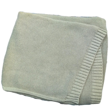 Couverture personnalisée bébé en coton avec prénom