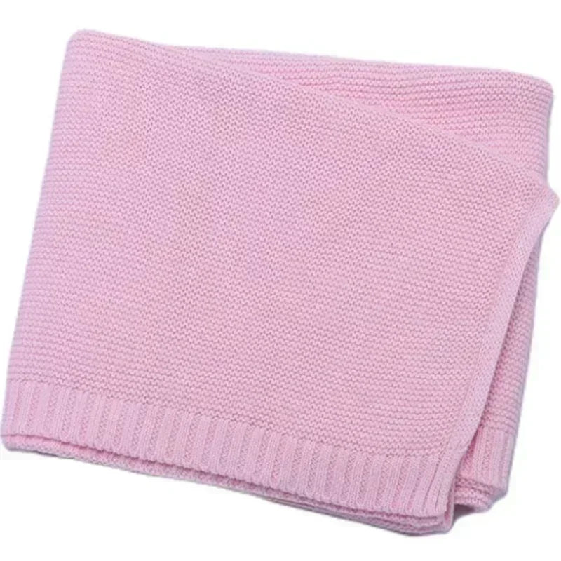 Couverture personnalisée bébé en coton avec prénom