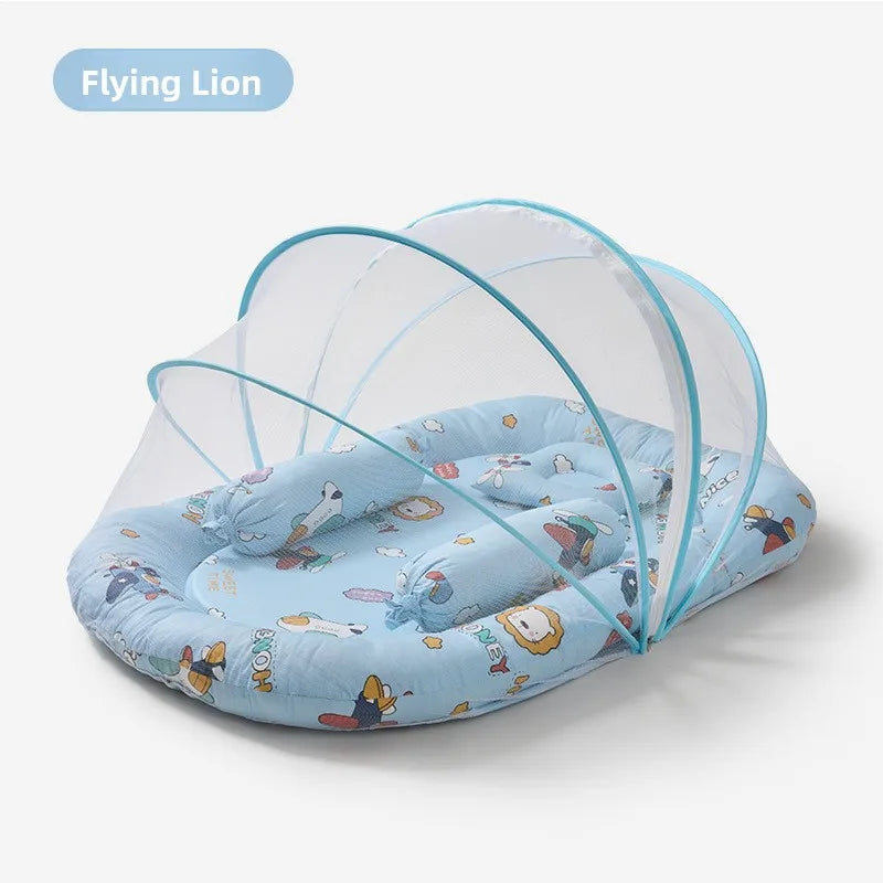 Moustiquaire pour lit bébé – Lit nomade avec moustiquaire intégrée