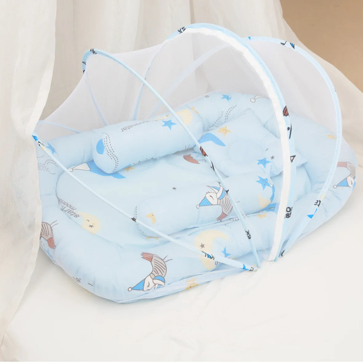 Moustiquaire pour lit bebe – lit nomade pliable