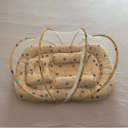 Moustiquaire pour lit bebe – lit nomade pliable à motifs