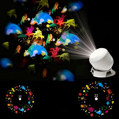 Projecteur ciel étoilé pour bébé et enfant rotatif 360°