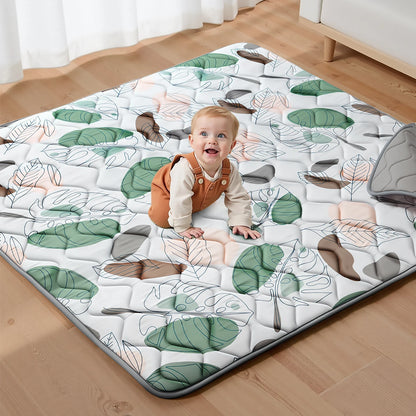 Tapis d’éveil bébé pliable, moelleux et antidérapant