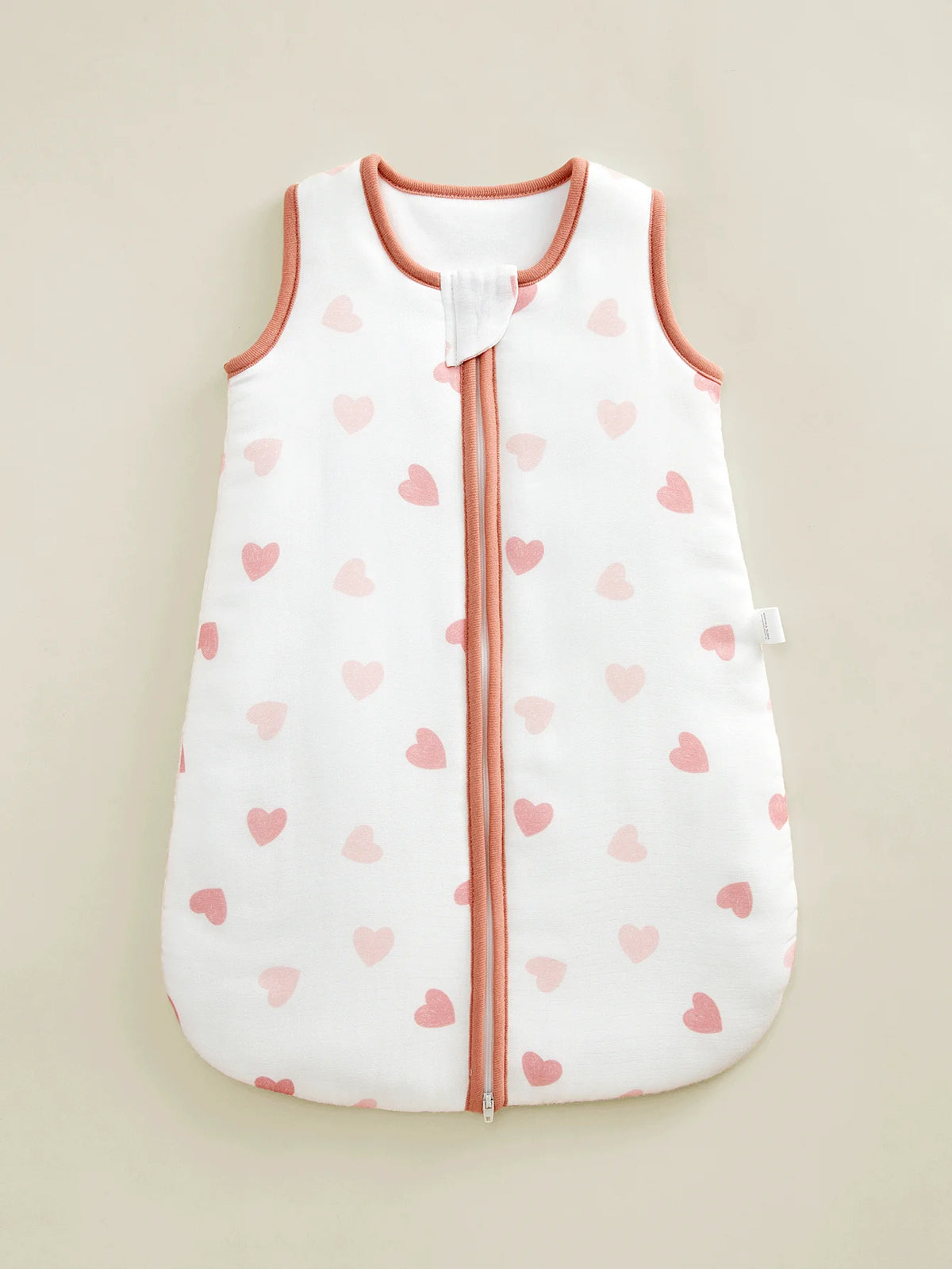 Gigoteuse bebe en coton jersey à motifs roses
