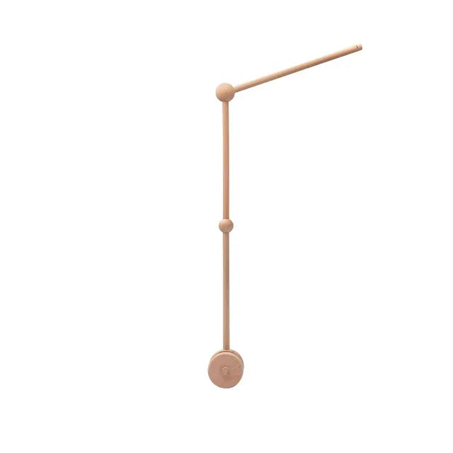 Mobile musical en bois ciel étoilé pour lit de bébé