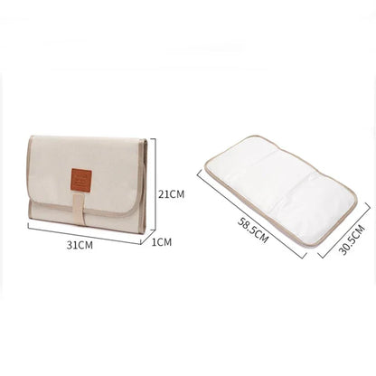 Matelas à langer pliable et imperméable pour bébé