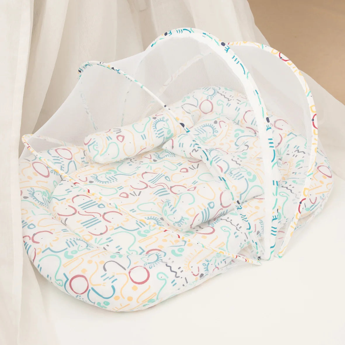 Moustiquaire pour lit bebe pliable de voyage