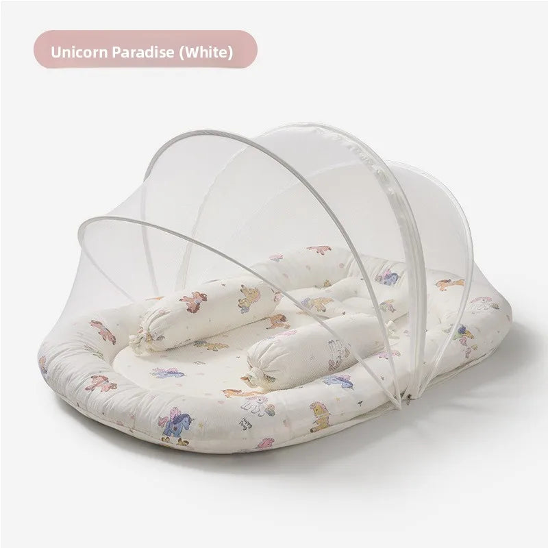 Moustiquaire pour lit bébé – Lit d'appoint nomade avec moustiquaire