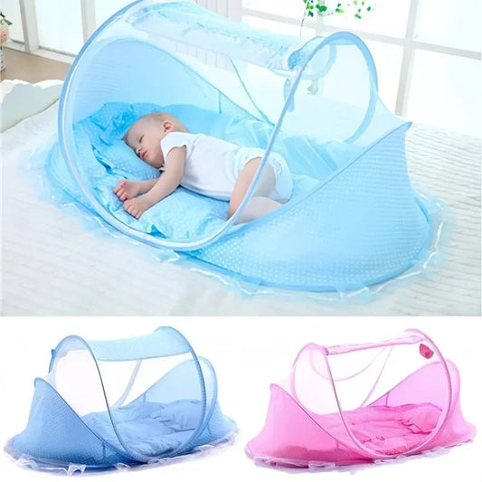 Ciel de lit bebe moustiquaire pliable - Palais des petits