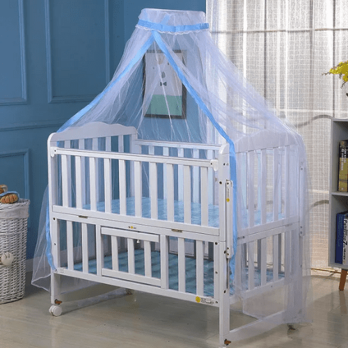 CIEL DE LIT MOUSTIQUAIRE BEBE | SAFEBABYMOSQUITO™ - Palais des petits