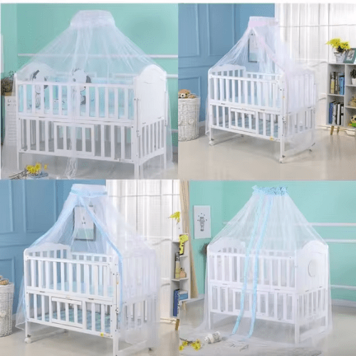 CIEL DE LIT MOUSTIQUAIRE BEBE | SAFEBABYMOSQUITO™ - Palais des petits