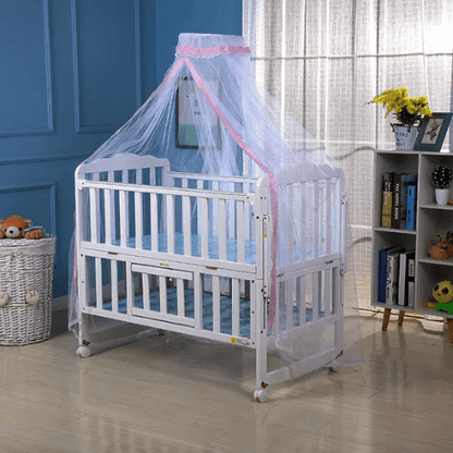 CIEL DE LIT MOUSTIQUAIRE BEBE | SAFEBABYMOSQUITO™ - Palais des petits