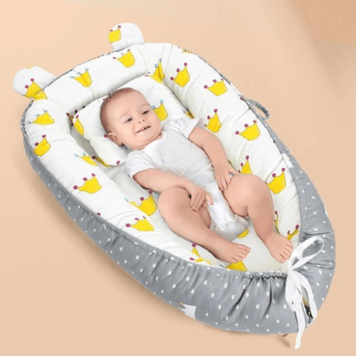 COCON BÉBÉ | JAUNE GRIS - Palais des petits