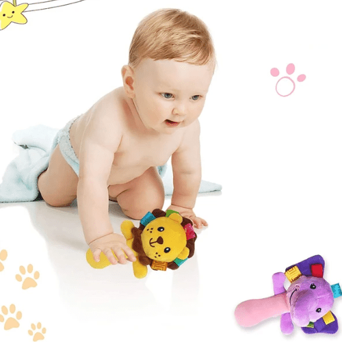 HOCHET BÉBÉ | FUNNYANIMALRATTLE™ - Palais des petits