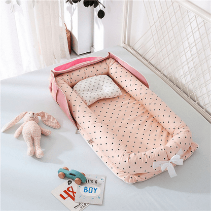 MATELAS À LANGER | POIS ROSE - Palais des petits