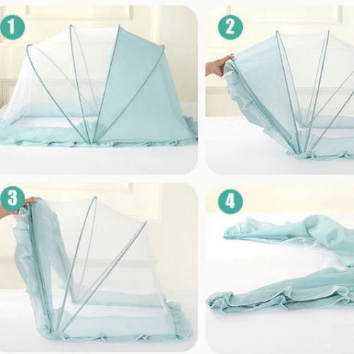 MOUSTIQUAIRE LIT BÉBÉ | MosquitoBabyFoldable - Palais des petits