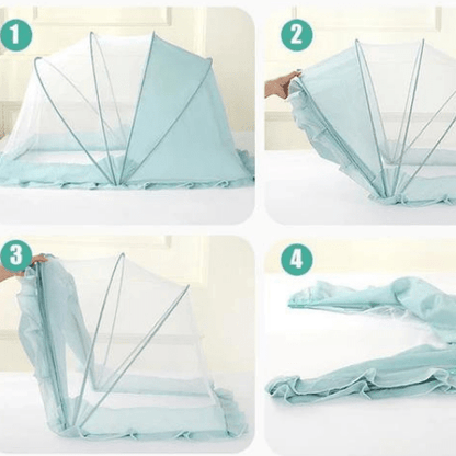 MOUSTIQUAIRE LIT BÉBÉ | MosquitoBabyFoldable - Palais des petits