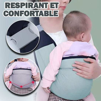 Porte bébé ultime confort respirant et ergonomique pour bébé et parent