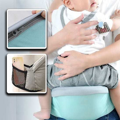 bébé porté confortablement avec porte-bébé tabouret de taille ergonomique en tissu doux et respirant