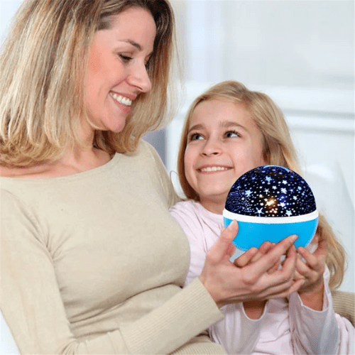 PROJECTEUR VEILLEUSE | RotatingProjectorStarry™ - Palais des petits